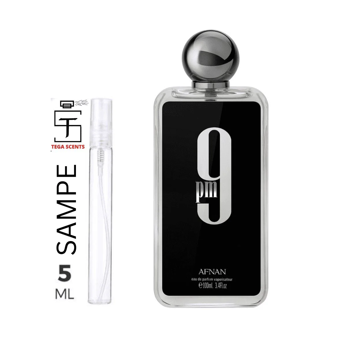 AFNAN 9pm For Men Eau de Parfum Spray 5ml