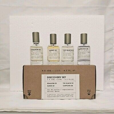 EMPER DISCOVERY SET 4 X 30ML EDP SPRAY STALLION 53, THE BLACK 92,ILANG 62, CAPTCHA 36 - Image 3