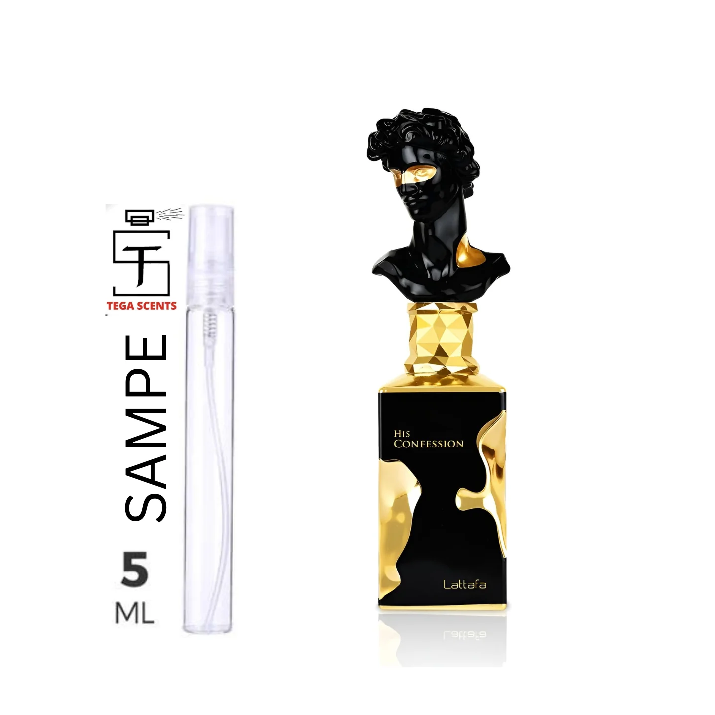 His Confession by Lattafa 5ml Eau De Parfum