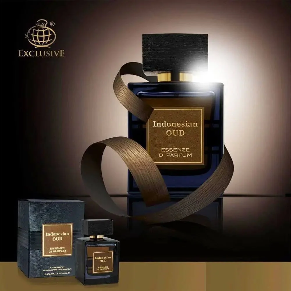 Indonesian Oud Essenza Di Parfum 100ml EDP by Fragrance World - Image 3